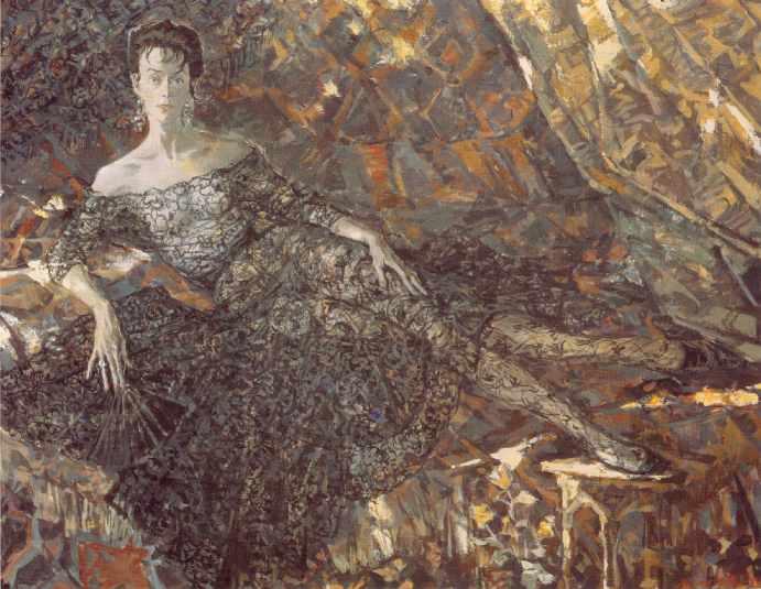 La Dame en noir - Portrait de Marie-Aude Albert