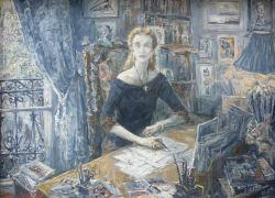 Marie-Aude Albert-Chepik at her Desk