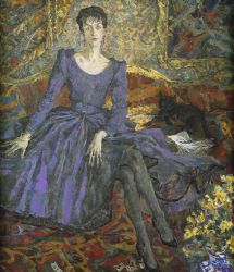 The Lady in Violet